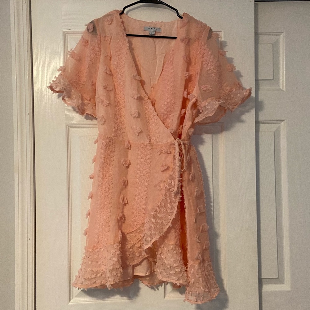 Pink Lily Wrap dress
